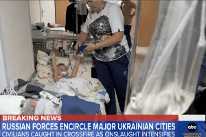 Putin Russian forces push children on dialysis into underground temporary hospitals