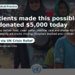 In Gaza, you are helping the one in five children who are acutely malnourished